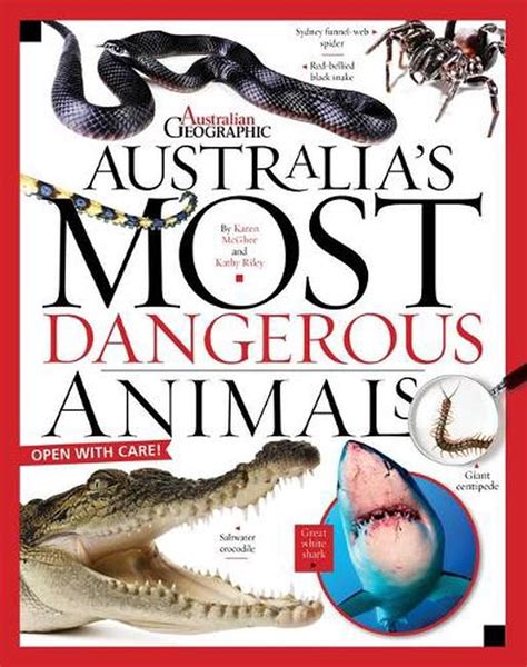 Australias Most Dangerous Animals By Kathy Riley Hardcover