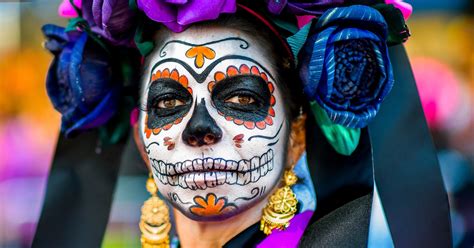 Dia De Los Muertos Makeup Man Tutorial Saubhaya Makeup