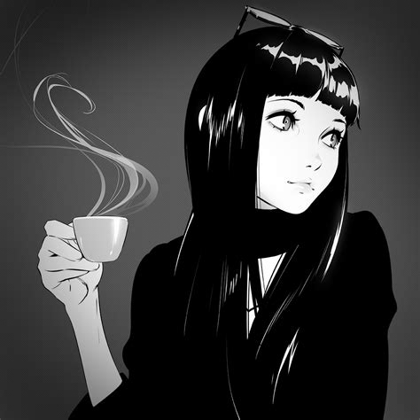 Anime Picture Original Ilya Kuvshinov Single Long Hair Fringe Black Hair 1080x1080 519730 En