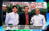 CEO Francisco D’Souza, with former CEOs Kumar Mahadeva & L… | Flickr
