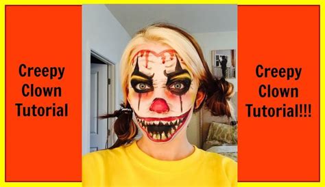 Creepy Clown Makeup Tutorial Creepy Clown Makeup Clown Makeup