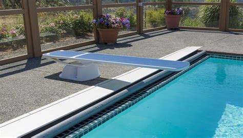 Sr Smith Salt Pool Jump System With Truetread Board Complete 6 White