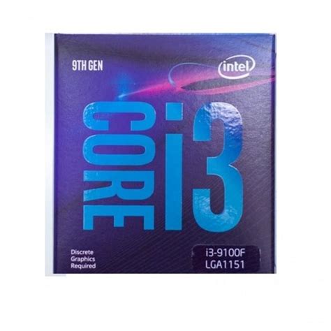 I3 9100f Intel 9th Gen Processor Online Computer Store Pc Desktop