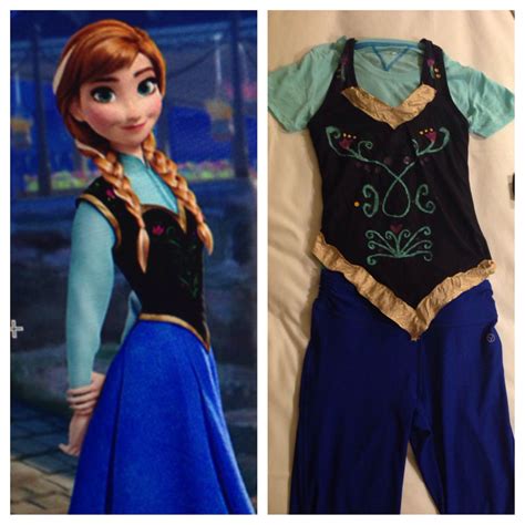 Anna From Frozen Diy Costume For The Disneyland Tinker Belle Half Marathon Run Disney Run