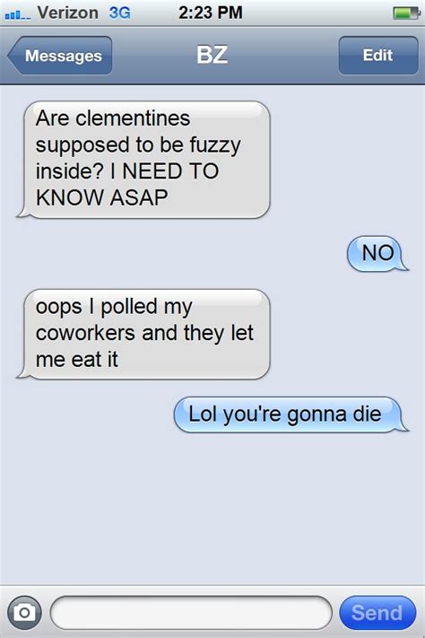 Fuzz Death Funny Best Friend Texts Popsugar Tech Photo 7