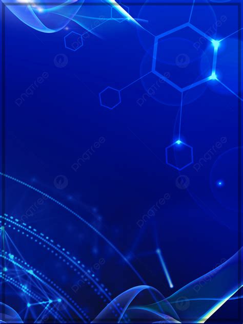 Blue Technology Minimalistic Light Shadow Background Template Wallpaper