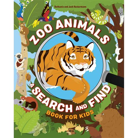 Zoo Animals A Search And Find Book For Kids Paperback