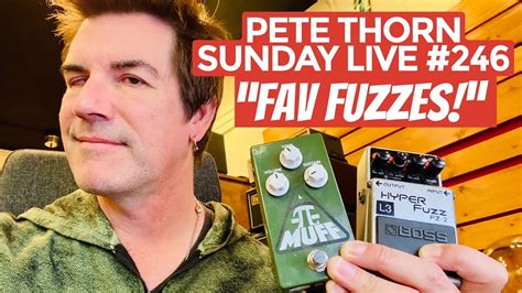 Pete Thorn Sunday Live 246 This Week Favorite Fuzzes Youtube