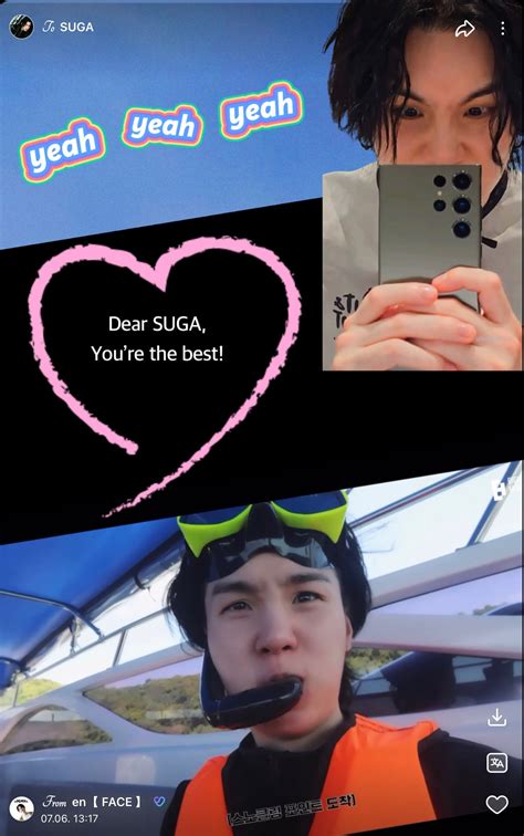 BTS Community Posts - The new Fan Letter feature is fun 😆 A great