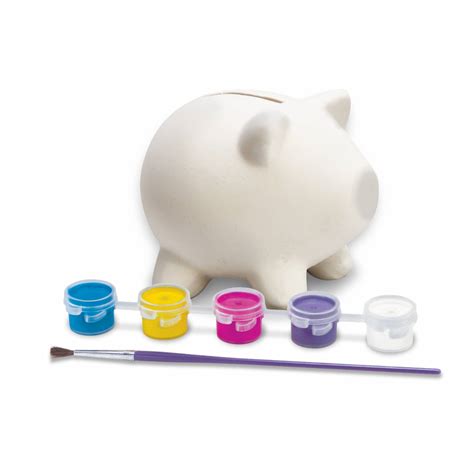 4m Mini Piggy Bank Paint Your Own