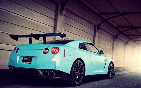 Gt R Nismo Nissan R35 Tuning Supercar Coupe Japan Cars Blue