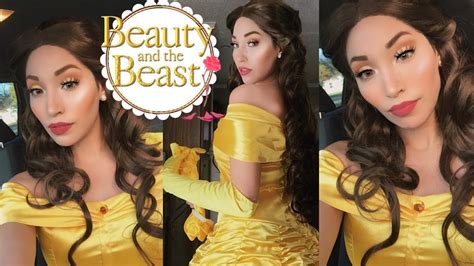 Updated Belle Beauty And The Beast Makeup Tutorial Disney Youtube