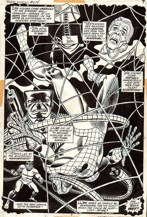 Comic Art For Sale From Romitaman Original Art Amazing Spiderman Issue