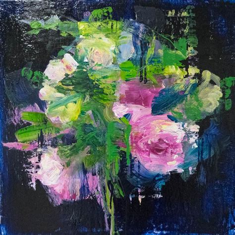 Abstract Pink Bouquet Carmelo Blandino