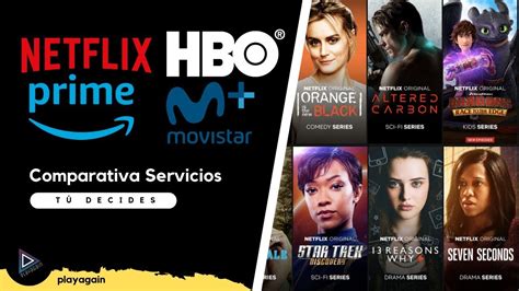 Netflix Vs Hbo Vs Amazon Prime Video Vs Movistar Youtube