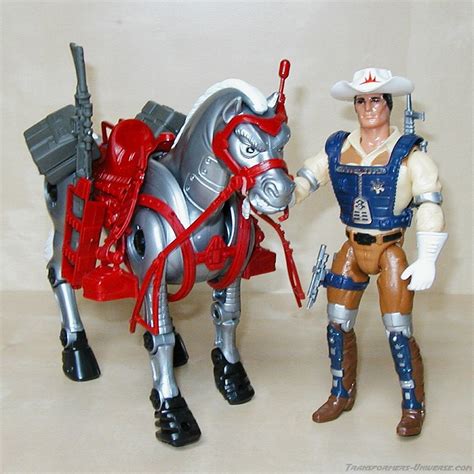 The robotic horse thirty three assists brave starr with the use. Transformers Universe - Bravestarr & Thirty-Thirty - 4 / 15