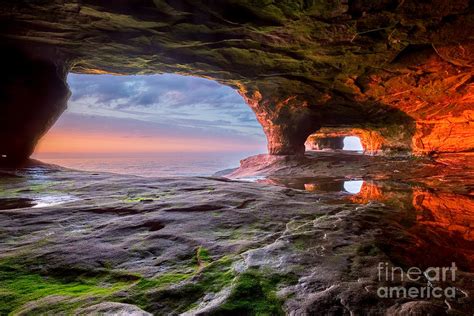 Sea Cave On Lake Superior Photograph By Craig Sterken