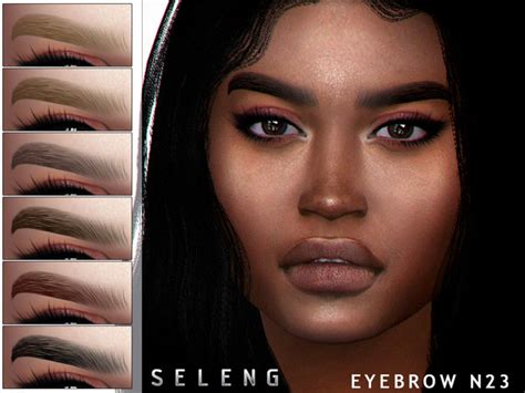 Sims 4 Eyebrows Pack Maxis Match Fahercop