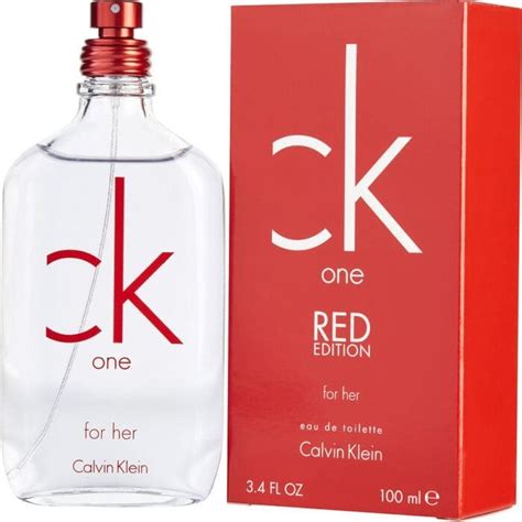 Perfume Ck One Red De Calvin Klein Para Mujer 100ml Lorens