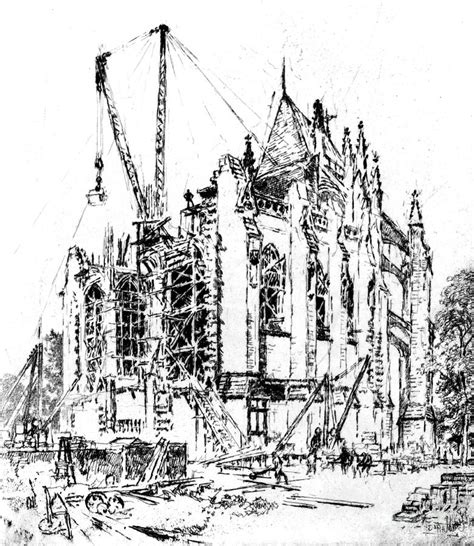 Gothic Cathedral Drawing At Getdrawings Free Download