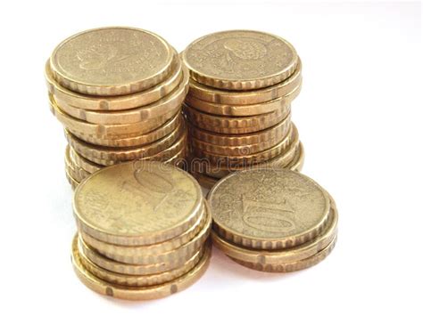 Coins Stacks Stock Photo Image Of Millonaire Bank Over 85537902