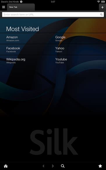 Amazon Updates Kindle Fires Silk Browser News