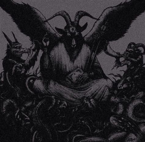 Satanism Demon Aesthetic Satanic Art Scary Art