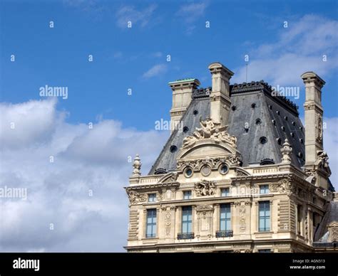 Rococo Building In Paris Stock Photo Alamy