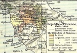 Map of Florence 1300-1494