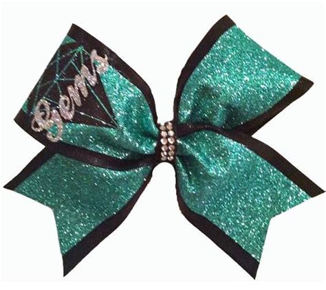 Diamond Gems Glitter Team Bow Cheerleading Bows Bows Cheer Bows