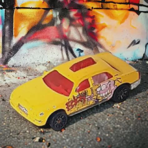 2002 Mattel Cartoon Network Ed Edd Eddy Diecast Matchbox Taxi Cab Car