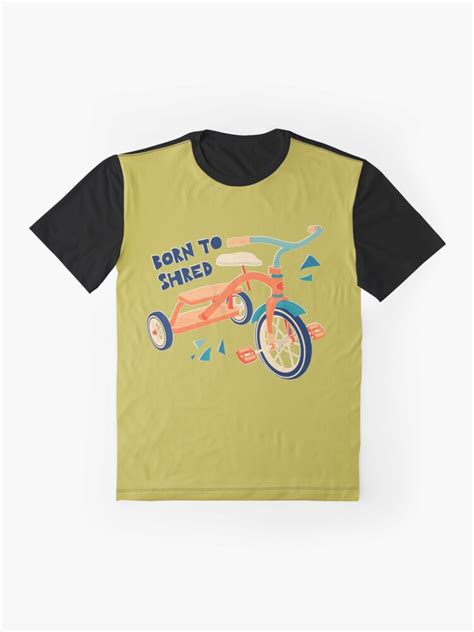 Born To Shred Vintage Tricycle T Shirt By Tinytenacious Redbubble