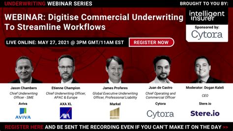 Digitise Commercial Underwriting To Streamline Workflows
