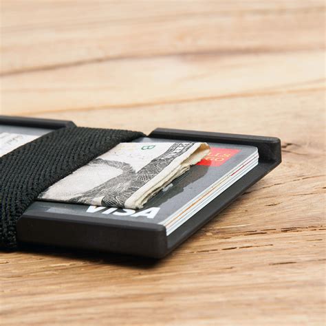Black Aluminum Edition Wallet Machine Era Co Touch Of Modern