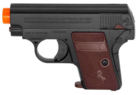 Colt 25 Spring Airsoft Pocket Hand Gun Black