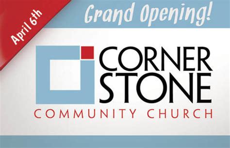 Grand Opening Logo Postcard Church Postcards Outreach Marketing