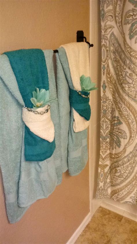 16 Bathroom Towel Arrangement Ideas Heyleyqueenbest Bathroom Towel