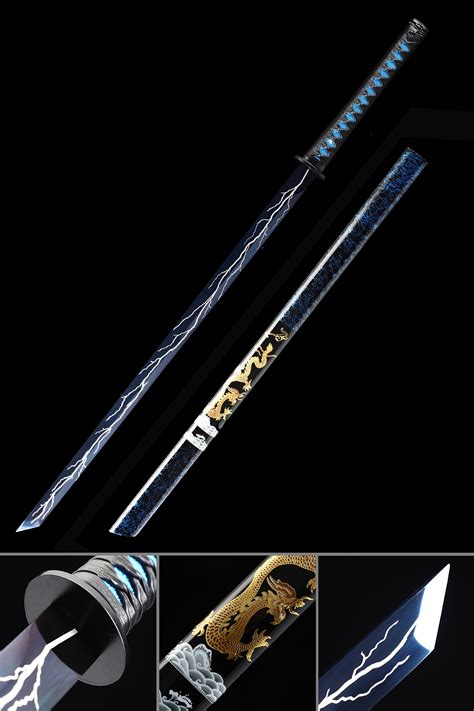 Handgefertigtes Chokuto Ninjato Gerades Schwert Aus Manganstahl Mit