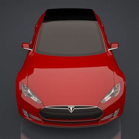 3d Tesla S Car