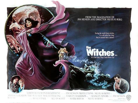 Roald dahl's the witches has been scaring children since the book's release in 1983. The Witches poster - Roald Dahl Fans