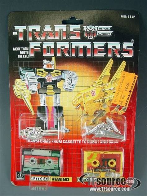 Rewind And Steeljaw Cassette Transformers G1 Transformers Generation