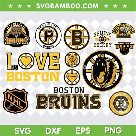 Boston Bruins Svg Bundle