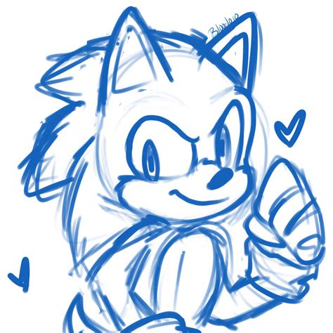 Sonic Doodle By Bloo Jojo On Deviantart