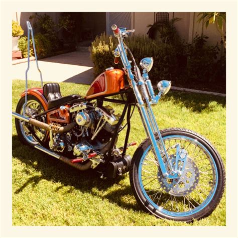 1976 Harley Davidson Shovelhead Chopper For Sale