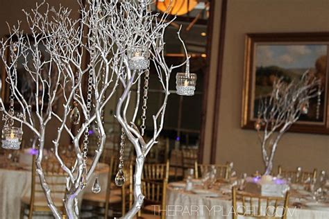 Wedding Manzanita Tree Centerpieces The Party Place Li The Party