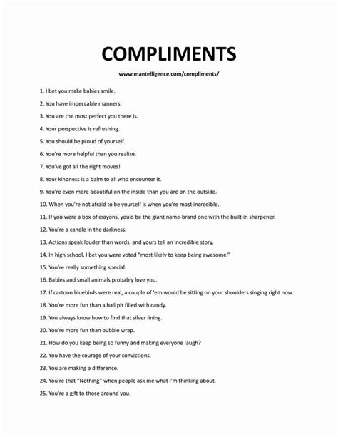Amazing Compliments To Give How To Make People Feel Great