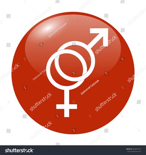 Male Female Sex Symbol Vector Illustration Stock Vector Royalty Free 303375134 Shutterstock