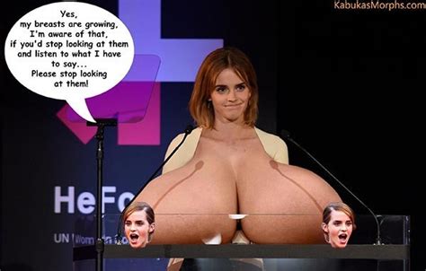 Emma Watson Skimpy Huge Breast Expansion Kabuka