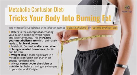 Metabolic Confusion Diettricks Your Body Into Burning Fat Healthxtips