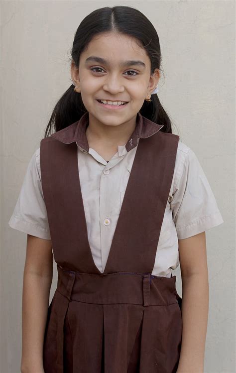 School Indian School School Dress Cute Girl Girl Joy Indians Fun